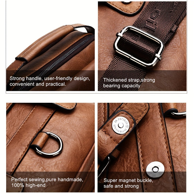 Multi-functional Business Commuter Crossbody Bag - Large Capacity Messenger Bag