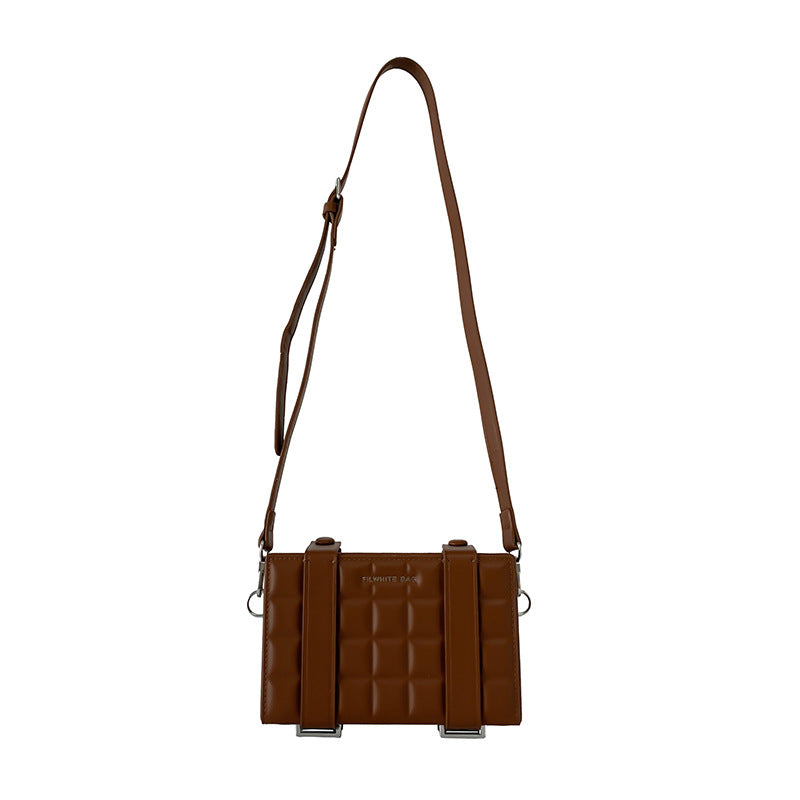 Trendy Argyle Square Crossbody Bag - New Small Shoulder Bag