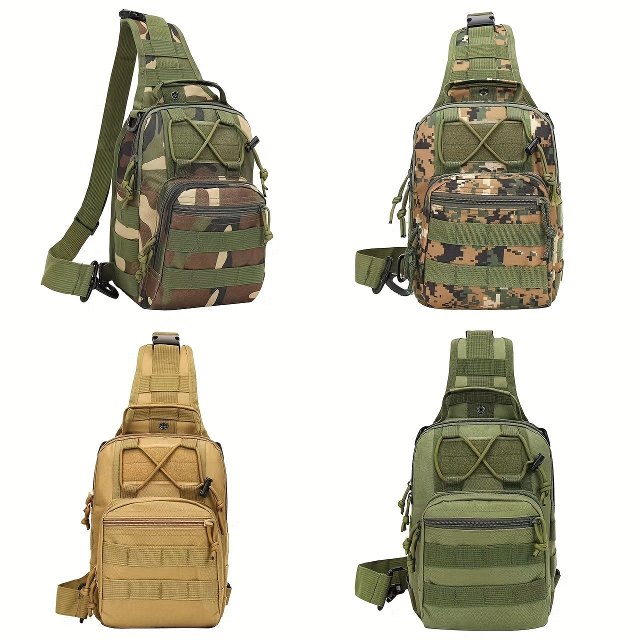 Outdoor Chest Bag - Casual Waterproof Cycling Backpack