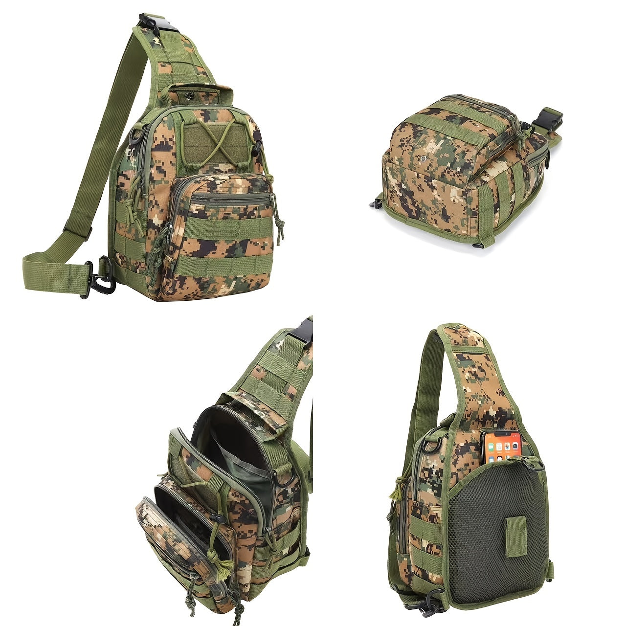 Outdoor Chest Bag - Casual Waterproof Cycling Backpack
