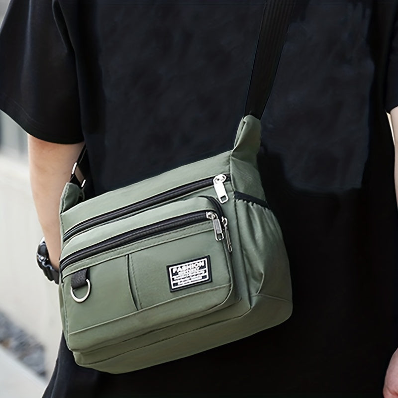 Large Capacity Waterproof Backpack - Multi-layer Single Shoulder Bag