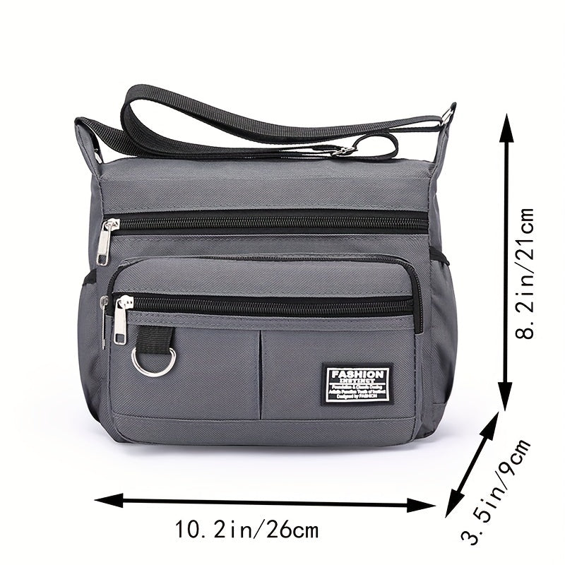Large Capacity Waterproof Backpack - Multi-layer Single Shoulder Bag