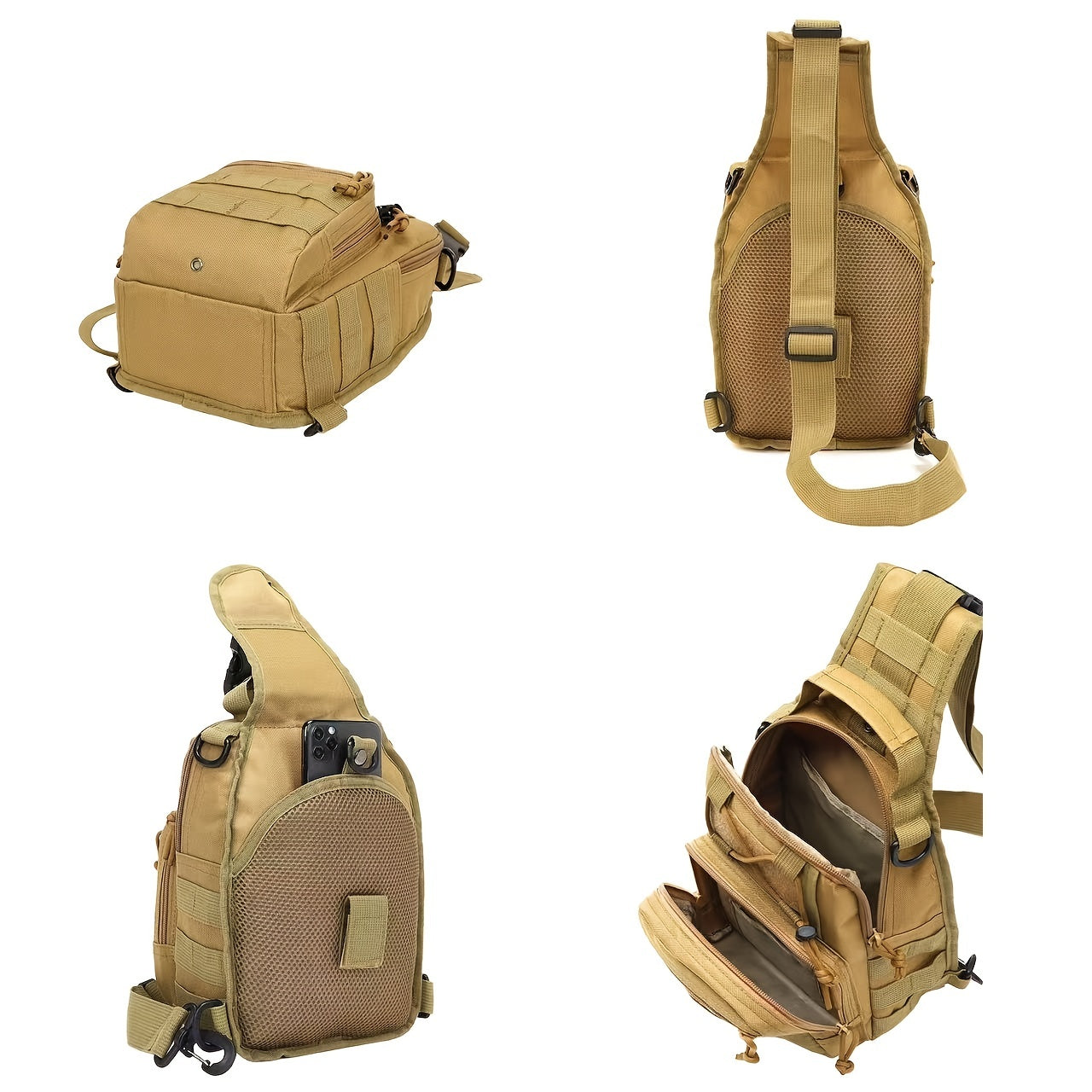 Outdoor Chest Bag - Casual Waterproof Cycling Backpack