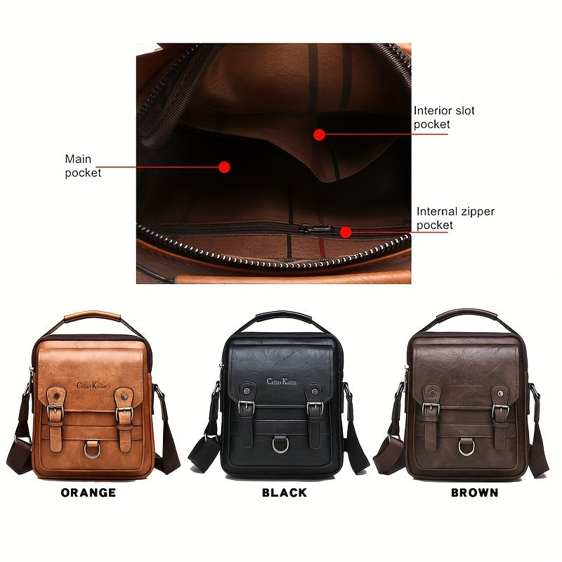 Multi-functional Business Commuter Crossbody Bag - Large Capacity Messenger Bag