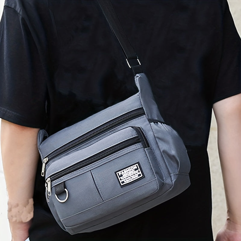 Large Capacity Waterproof Backpack - Multi-layer Single Shoulder Bag
