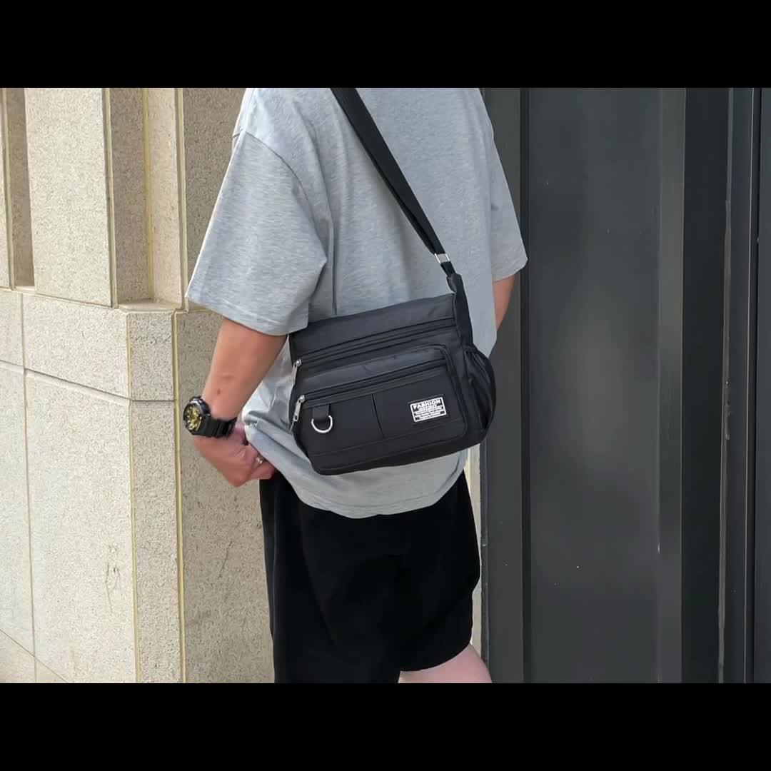 Large Capacity Waterproof Backpack - Multi-layer Single Shoulder Bag